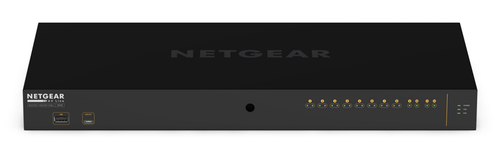 10-портовый 1G-коммутатор Biamp [NMS-NG10GPX-AVB] Netgear с поддержкой AVB, 8 портов с PoE+, 240 Вт