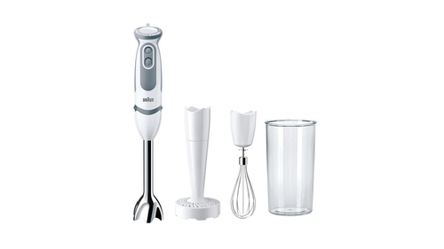 Braun Блендер Braun Multiquick 5 MQ5207WH (1000 Вт/ скоростей 21 / турборежим/ венчик, пюре, стакан)