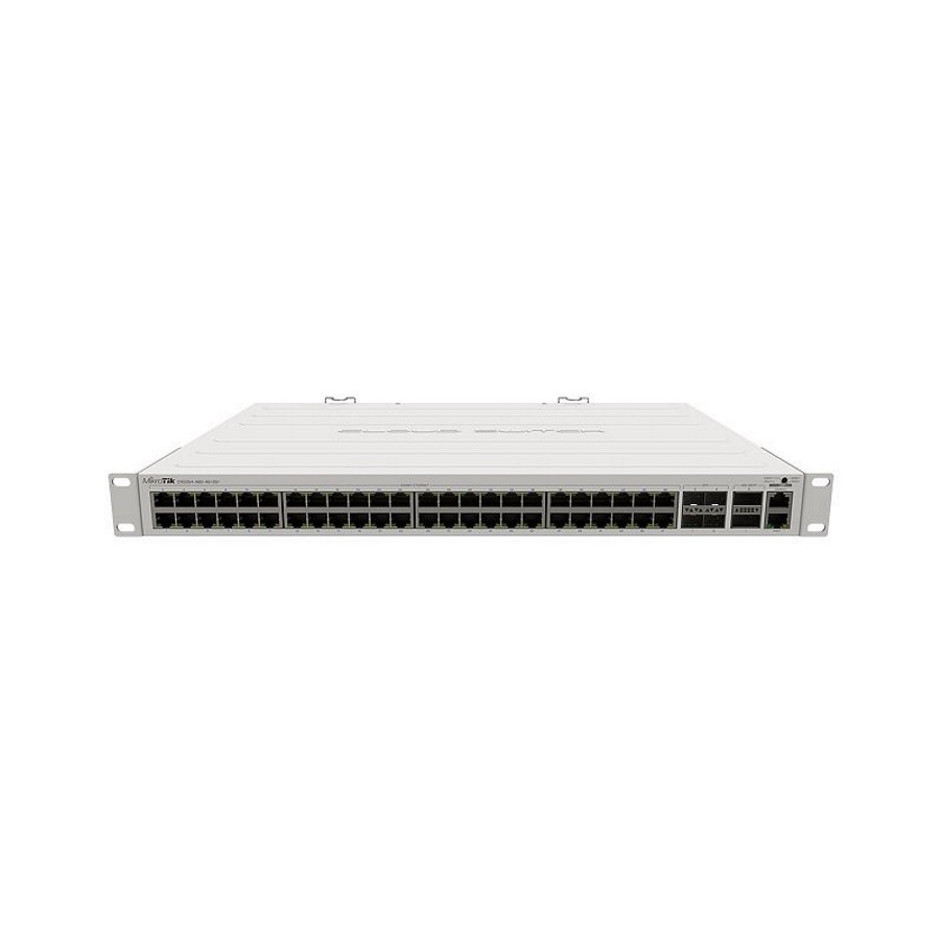 Коммутатор MikroTik CRS354-48P-4S+2Q+RM 48xGbLAN 4xSFP+ 2xQSFP+ PoE