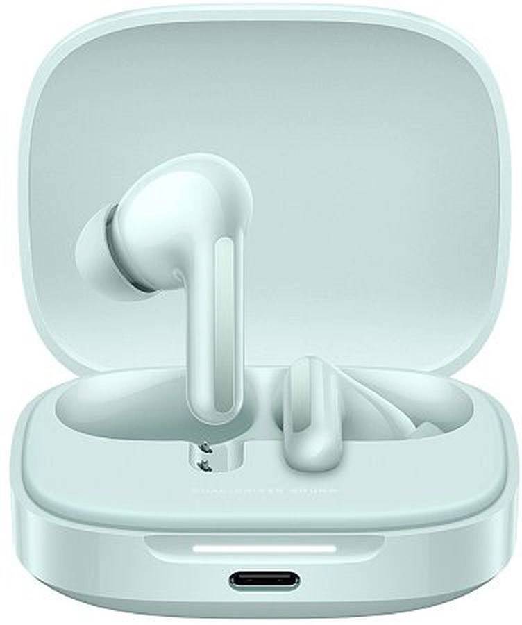 Xiaomi Гарнитура внутриканальные Redmi Buds 6 зеленый беспроводные bluetooth в ушной раковине
