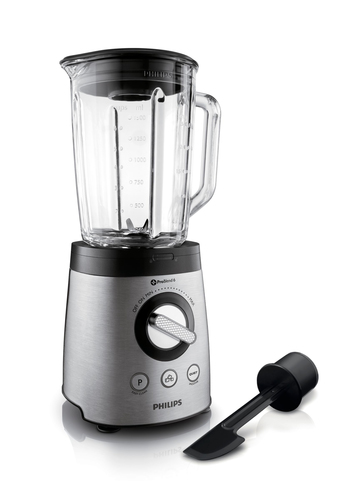 Philips <HR2195/00> Блендер стационарный (900W, 1.5л, импульсный режим,  колка  льда,  стеклянный кувшин)