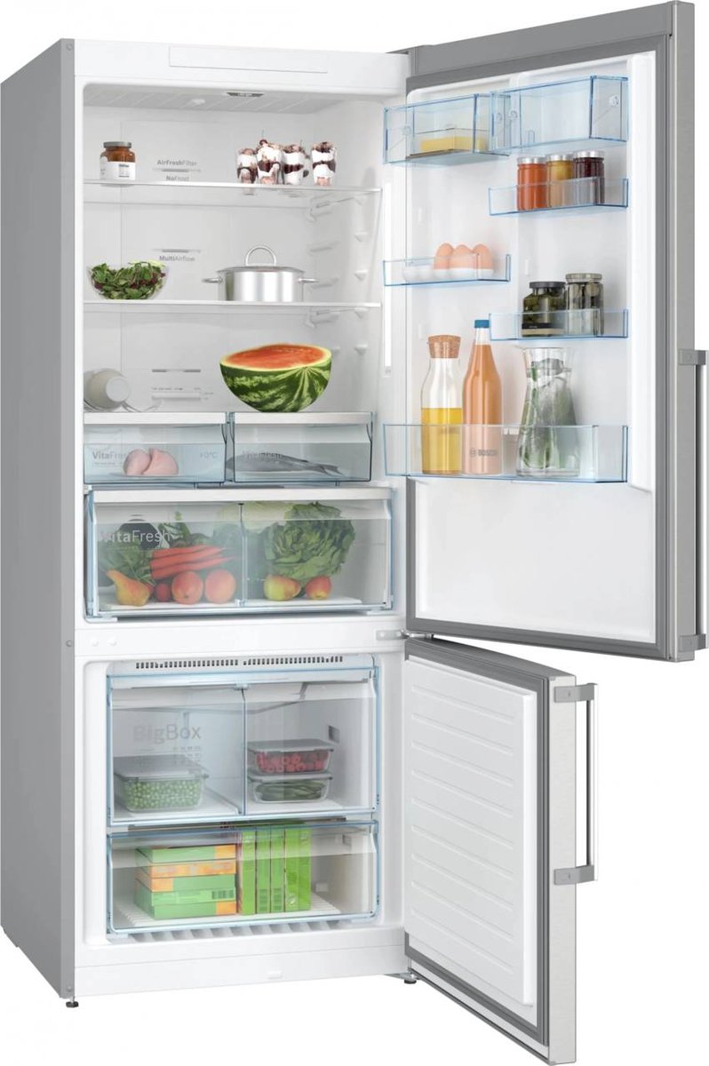 BOSCH KGN76CI30U 2-хкамерн. нержавеющая сталь мат.