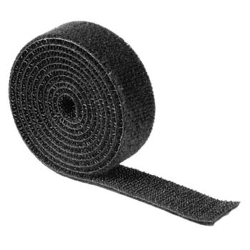 Стяжки-липучки Hama H-20543 Hook&Loop в рулоне 100 cм термостойкие нейлон черный 