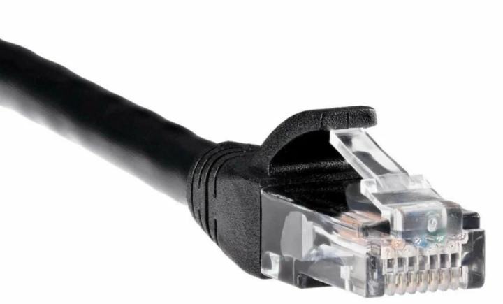 Патч-корд UTP кат.5e, 0.5м, RJ45, черный, Aopen (ANP511_0.5M_BK)