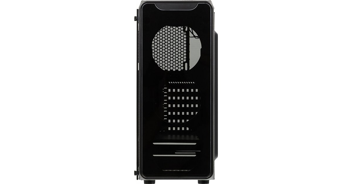 Компьютерный корпус Accord JP-X черный без БП ATX 2xUSB 2.0 1xUSB 3.0 bott PSU