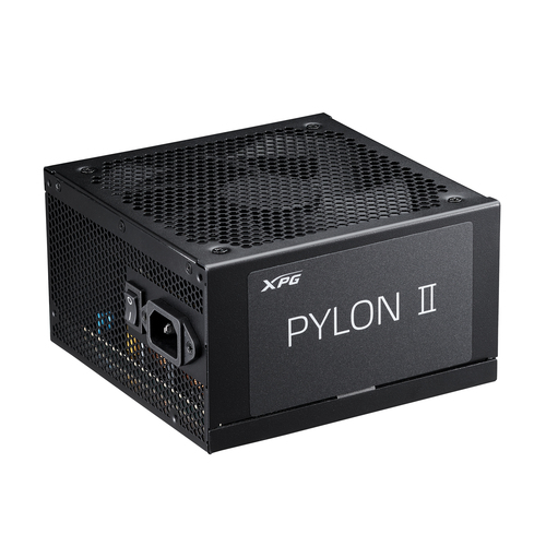 Блок питания ATX 550Вт XPG Pylon II 550 80+ Bronze (20+4pin) APFC 120mm fan 4xSATA [XPG PYLON II 550W PYLONII550B-BKCEU]