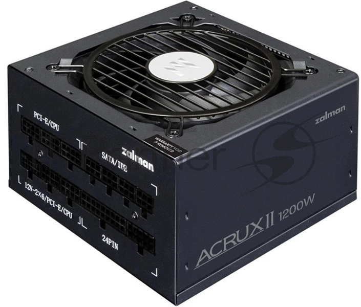 Блок питания Zalman ZM1200-ARX2 1200W, 1200Вт, 80+ Platinum, 120мм, модульный, черный