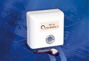 УО-1/1А устройство оконечное, 1 ШС, авт. тактика взятия/снятия touch memory, встр. блок подкл, 12В
