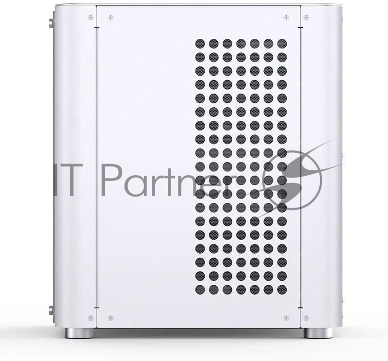 Компьютерный корпус без блока питания JONSBO TK-1, Mini-Tower, TG, no fan, 1xUSB-A 3.2 + 1xUSB-C 3.2, mATX, mITX White
