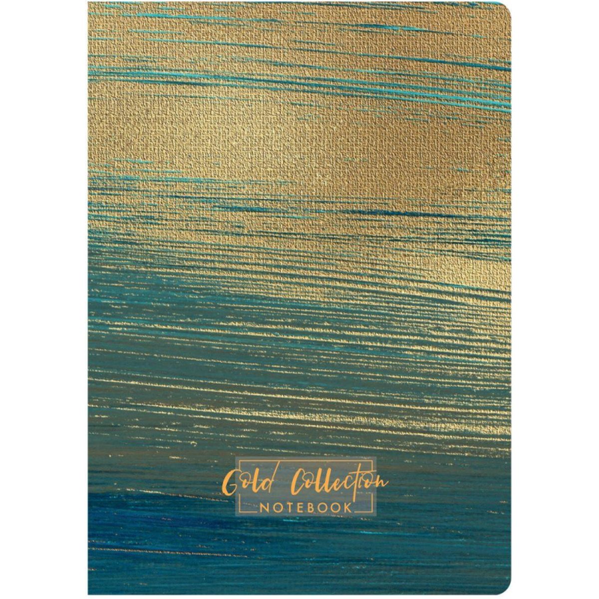 Блокнот 96л, А5 Attache Selection Gold Collection, клетка, сшивка (170х203мм)
