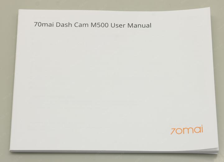 70mai Dash Cam <M500 32G> (2592x1944, 170°, 32Gb, GPS, WiFi, G-sens,  USB, мик, Li-Pol)