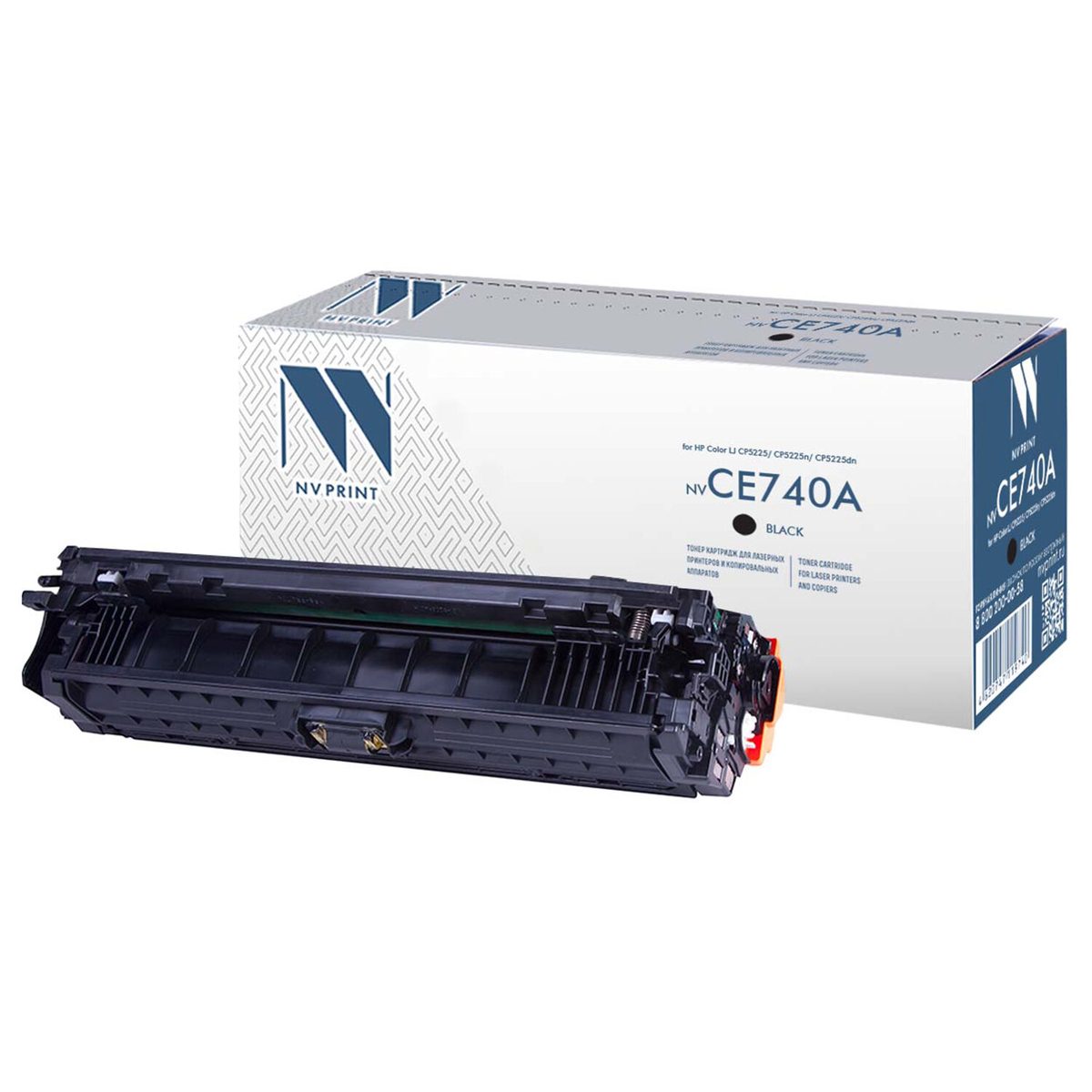 -/ Тонер-картридж NVP NV-CE740A Black для HP Color LaserJet CP5225/ CP5225n/ CP5225dn (7000k)