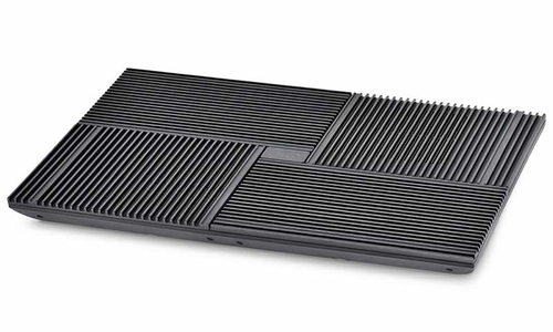 Подставка Deepcool MULTI CORE X8 (MULTICOREX8) 17"381x268x29мм 23дБ 2xUSB 4x 100ммFAN 1290г алюминий/пластик черный