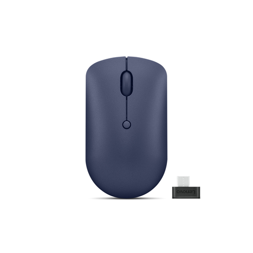 Мышь Lenovo 540 USB-C Wireless Compact темно-синий оптическая 2400dpi беспров. USB-C для ноутбука 3but (GY51D20871)