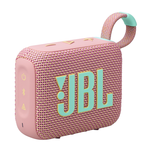 Колонка порт. JBL Go 4 розовый 4.2W 1.0 BT 850mAh (JBLGO4PINK)