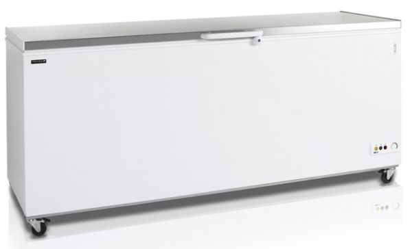 Ларь морозильный TEFCOLD CF700S с нержавеющей крышкой