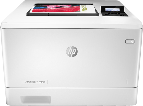 HP Color LaserJet Pro M454dn(A4, IR3600, 27color/27mono ppm, 512Mb+256Mb flash, 2лотка(250+50л), Двухстороняя печать, ePrint,USB/GLAN)(Замена CF388A, CF389A) ( W1Y44A )