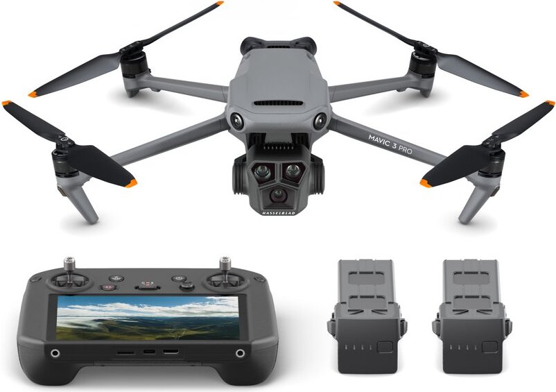 Квадрокоптер DJI Mavic 3 Pro Fly More Combo (DJI RC Pro)
