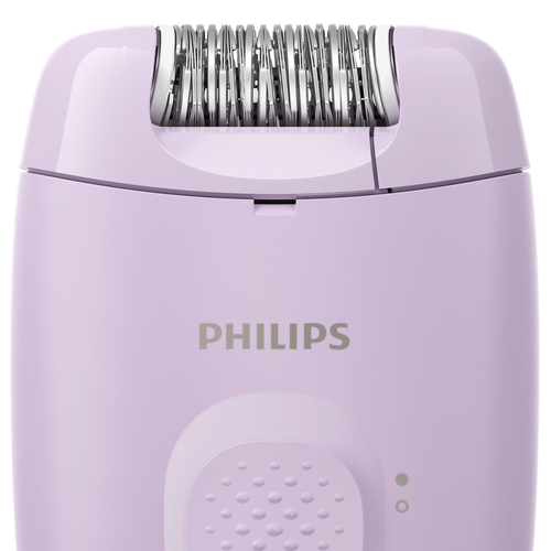Эпилятор Philips BRE237/00 скор.:1 насад.:2 от электр.сети фиолетовый
