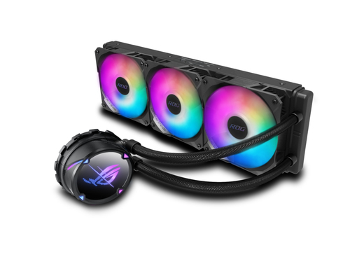 Система водяного охлаждения Asus - ROG STRIX LC II 360 ARGB, охлаждение Водяное, 2500rpm, 4-pin, 3 x 120 мм, 90RC00F1-M0UAY4