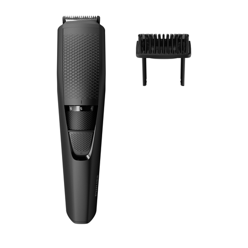 Philips триммер для бороды Series 3000 BT3208/13 Цвет: черный (требуется адаптер)