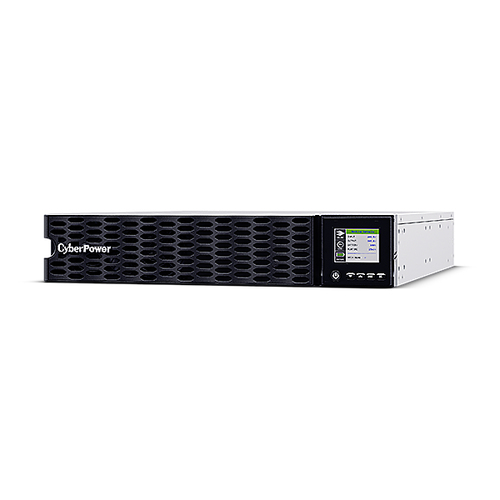 OL6KERTHD - Источник бесперебойного питания, CyberPower, OL6KERTHD, Мощность 6000ВА/6000Вт, OLHD-серия, On-Line, Стоечный 2U, Color LCD/RMCARD205/HID USB/RJ11/RJ45/RS232+Сухие контакты/EPO/BMS, AVR: 200-240В, Вых: 4xIEC C13/2хIEC C19/Клеммная колодка, АКБ 12В/7Ач*12 шт, Чёрный
