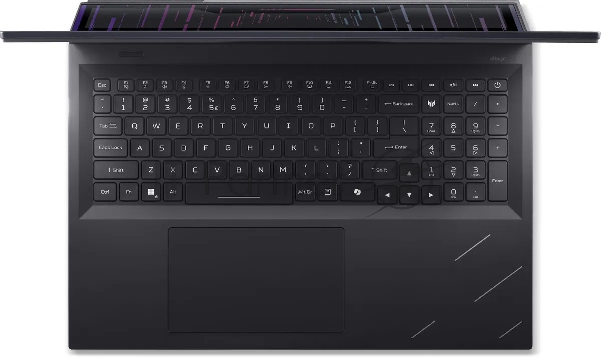 Ноутбук Acer Predator Helios 18 AI PH18-73-90RU/18"/Mini LED/Intel Core Ultra 9 275HX/16Gb/1Tb/SSD/NVIDIA GeForce RTX 5080 16Gb/Без ОС/черный/3.5kg