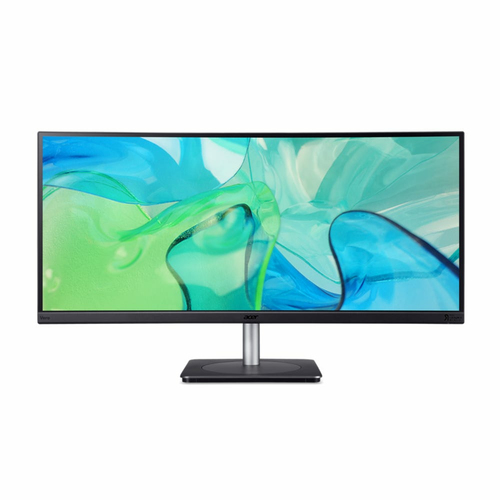 Монитор 34'' ACER Vero CB343CURbemiiphuzx, ZeroFrame,Curved 3800R Black,21:9,IPS,3440x1440,4ms,300cd,60Hz,2xHDMI(2.0)+1xDP(1.2)+1xType-C(90W)+Audio out+USB3.2x2(Gen2)+USB 3.2x1(Gen1)+USB-B(2up 3down)