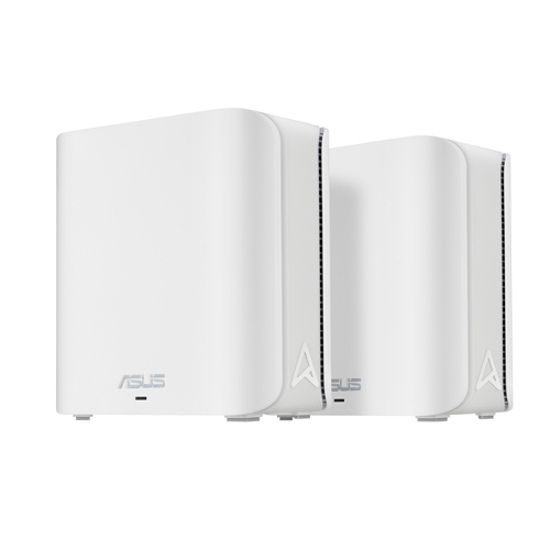Беспроводной маршрутизатор Asus - ZenWiFi BD4, 2.4 и 5 ГГц, 2882Мб/с, IEEE 802.11 a/b/g/n/ac/ax/be, 1x RJ-45, 2.5 Гб/с, 4 antennas, Mesh (2-pack), белый, BD4(W-2-PK)