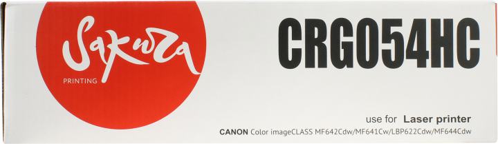 Картридж SAKURA CRG054HC Cyan для  Canon  LBP622/MF641Cw/MF642Cdw/MF644Cdw