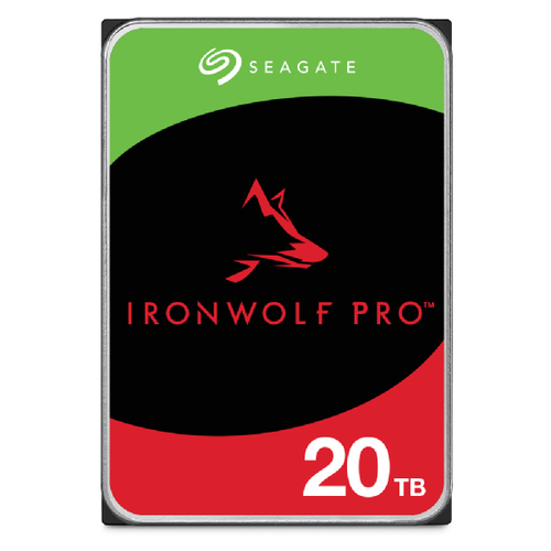Жесткий диск/ HDD Seagate SATA 20Tb IronWolf Pro NAS 6Gb/s 7200 256Mb 1 year warranty (replacement WD201KFGX, WD202KFGX)