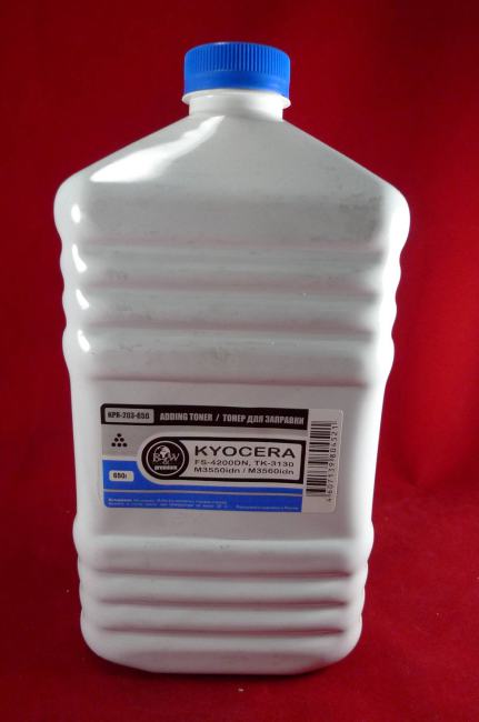 Тонер B&W  KPR-203-650 (Kyocera TK-3130/FS-4200DN/M3550idn/M3560idn)  650  г