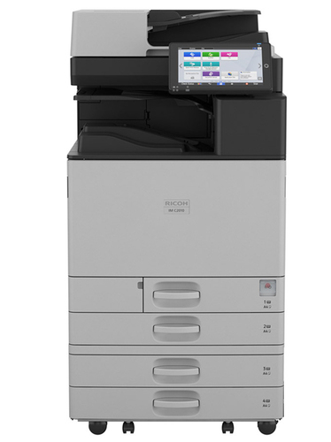 Цветное лазерное МФУ Ricoh IM C2510, A3, цветной, 6Гб, 25стр/мин, дуплекс, PS, SSD256, GigaLAN, ARDF100, 2 лотка по 550л, добавить комплект тонеров,  (Официальная гарантия Ricoh 3 года) Требуется запуск в СЦ
