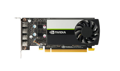 Видеокарта NVIDIA Quadro T1000, 4GB, 4mDP (Z2 G5 SFF/Tower, Z2 G8 SFF/Tower, Z4, Z6, Z8)