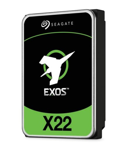Жесткий диск/ HDD Seagate SATA3 22Tb Exos X22 7200 512Mb OFFICIAL RECERTIFIED 1 year warranty (replacement WD221KRYZ)