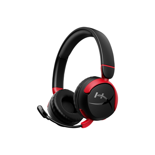 Наушники с микрофоном HyperX Cloud Mini черный/красный  накладные  BT  оголовье (7G8F1AA)