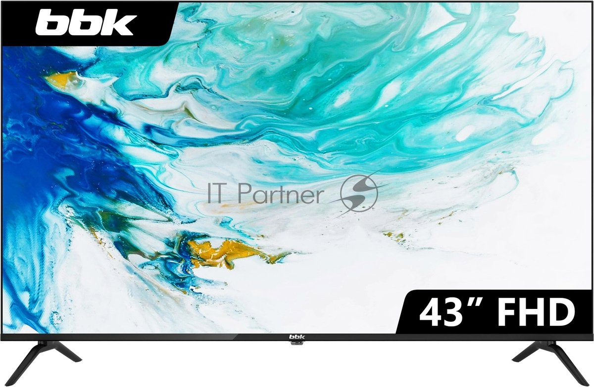 Телевизор BBK 43" 43LEM-1033/FTS2C (B) черный DLED FHD 60Hz