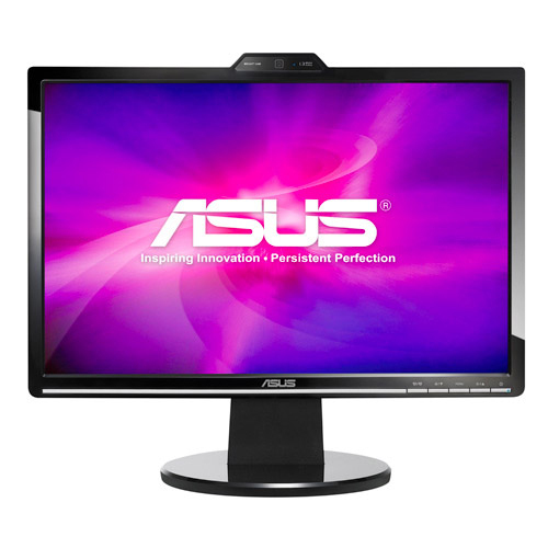 19"    ЖК монитор ASUS VK193SE BK (LCD,  1440x900, D-Sub, Webcam)