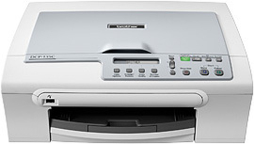 Brother DCP-135C (A4, 16Mb, 25 стр/мин, струйное МФУ, 6000x1200  dpi, USB2.0, LCD)