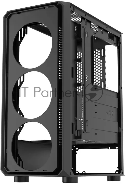 Корпус Bloody CC-126-BK, Midi-Tower, чёрный