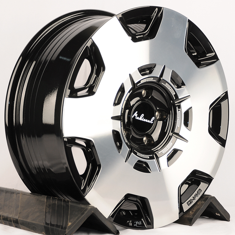 Makstton MST-FF-CN49 8.0x19/5x108 D63.3 ET38 Black polish face+Aluminum cap