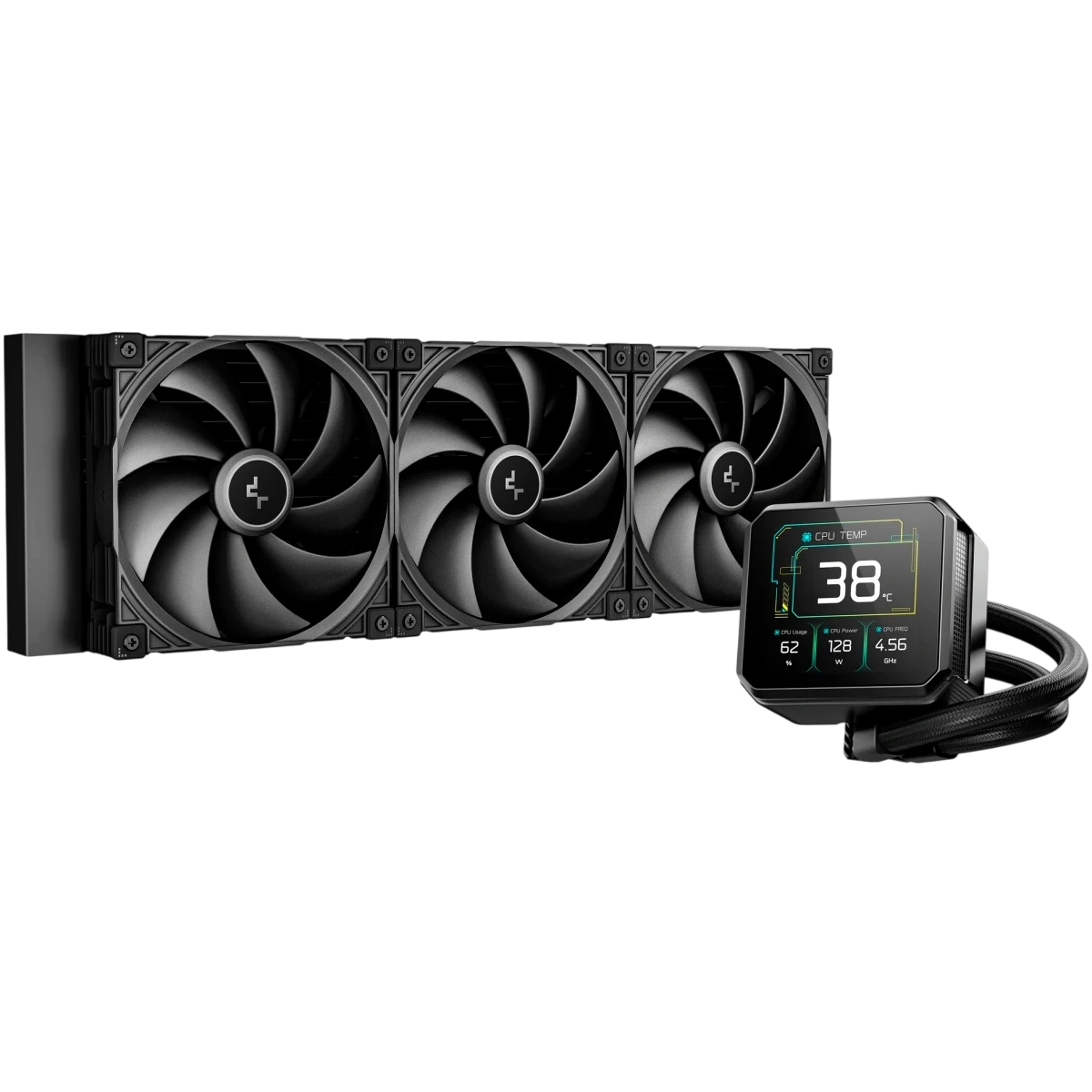 Система жидкостного охлаждения для процессора Deepcool SPARTACUS 420 (R-SPT420-BKDSMP-G-1)