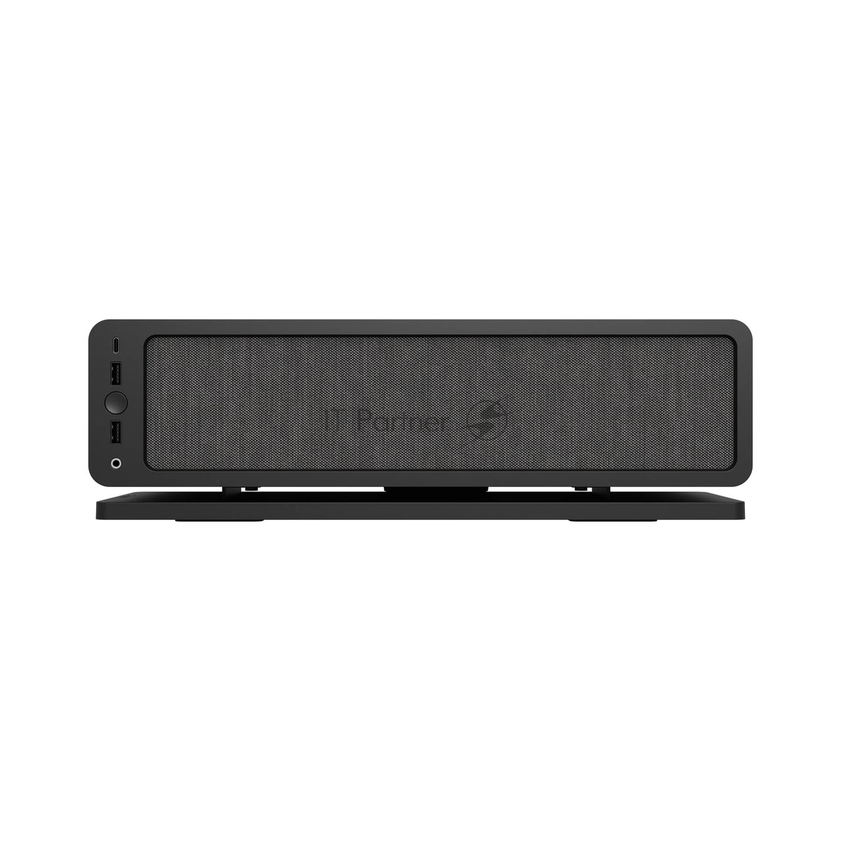 Корпус без блока питания Fractal Design Ridge, 2x140mm, 2xUSB-A 3.2 + 1xUSB 3.2 Type-C, SFX PSU Support, mITX Black