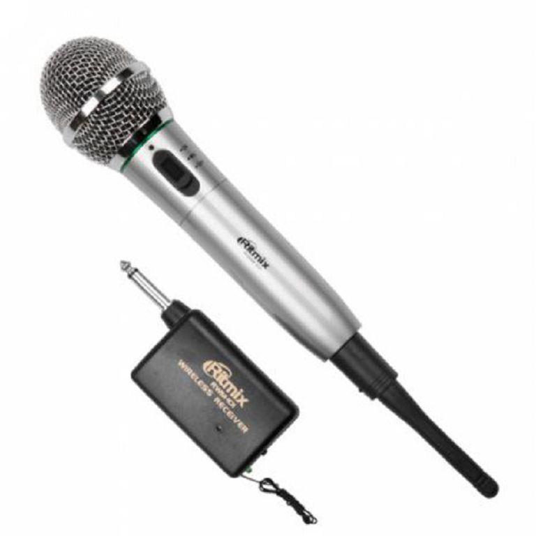 RITMIX RWM-101 black { 85 дБ, максимальная девиация: ± 30 КГц, переключатель вкл./выкл., 3 pin XLR - Jack 6.3 mm, 3 м, питание микрофона: 1,5 В (постоянный ток DC, батарейки АА)}