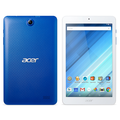 Acer Iconia One 8 B1-850  <NT.LC4EE.002>  Blue  MT8163/1/16Gb/GPS/WiFi/BT/Andr5.1/8"/0.34 кг