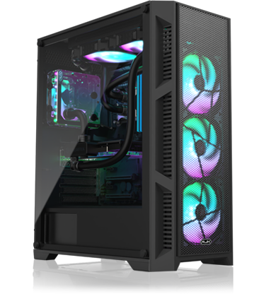 Корпус Raijintek 0R20B00224, ATX, Midi-Tower, черный