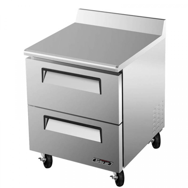Стол морозильный TurboAir CMWF-28L-2D-2 с ящиками и бортом