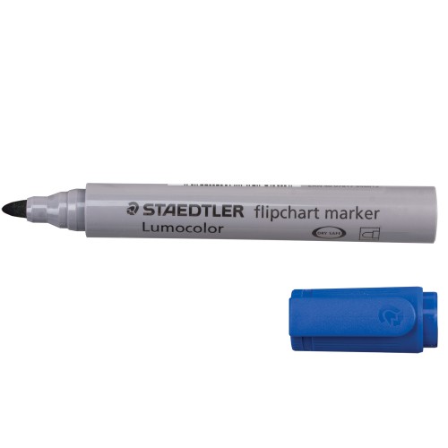 Маркер Staedtler 356-3, Lumocolor, синий, 2мм