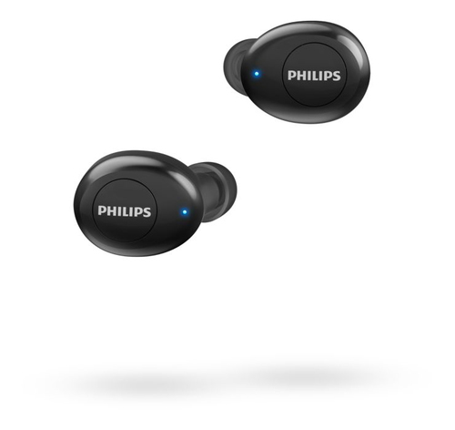 Наушники с микрофоном PHILIPS TAUT102BK (Bluetooth 5.0,  с регулятором громкости)