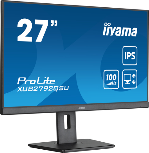 Iiyama 27" ProLite XUB2792QSU-B6 черный IPS LED 0.4ms 16:9 HDMI M/M матовая HAS Piv 250cd 178гр/178гр  2560x1440 100Hz D
